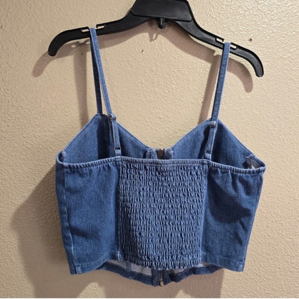 No Boundaries Blue Denim Camisole Top (NOT BRAND NEW)